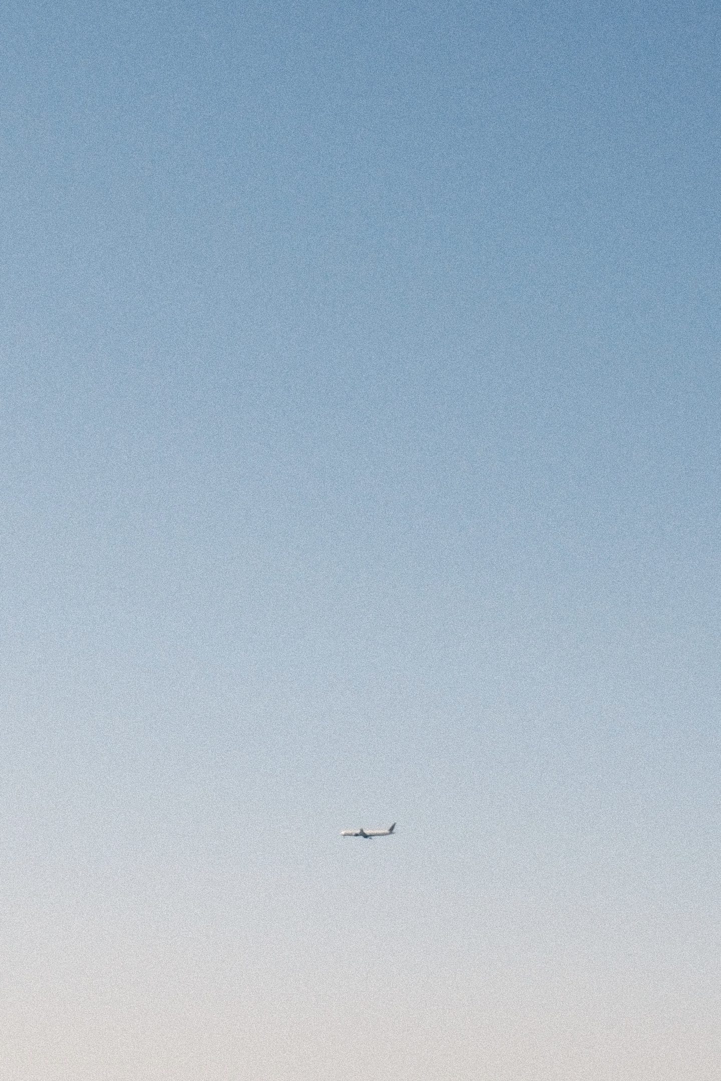 Flying plane